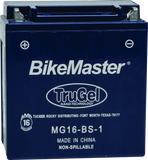 BikeMaster TruGel Battery MG16-BS-1