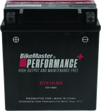 BikeMaster Battery - BTX16-BS